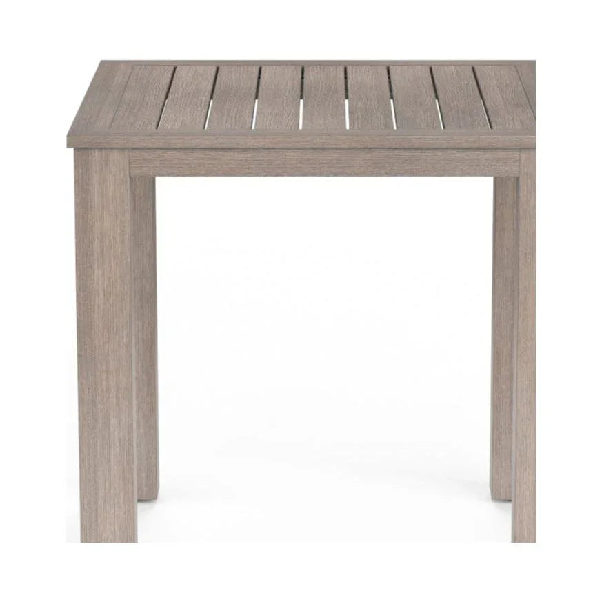 Laguna Aluminum Square Outdoor Pub Table -- view 2