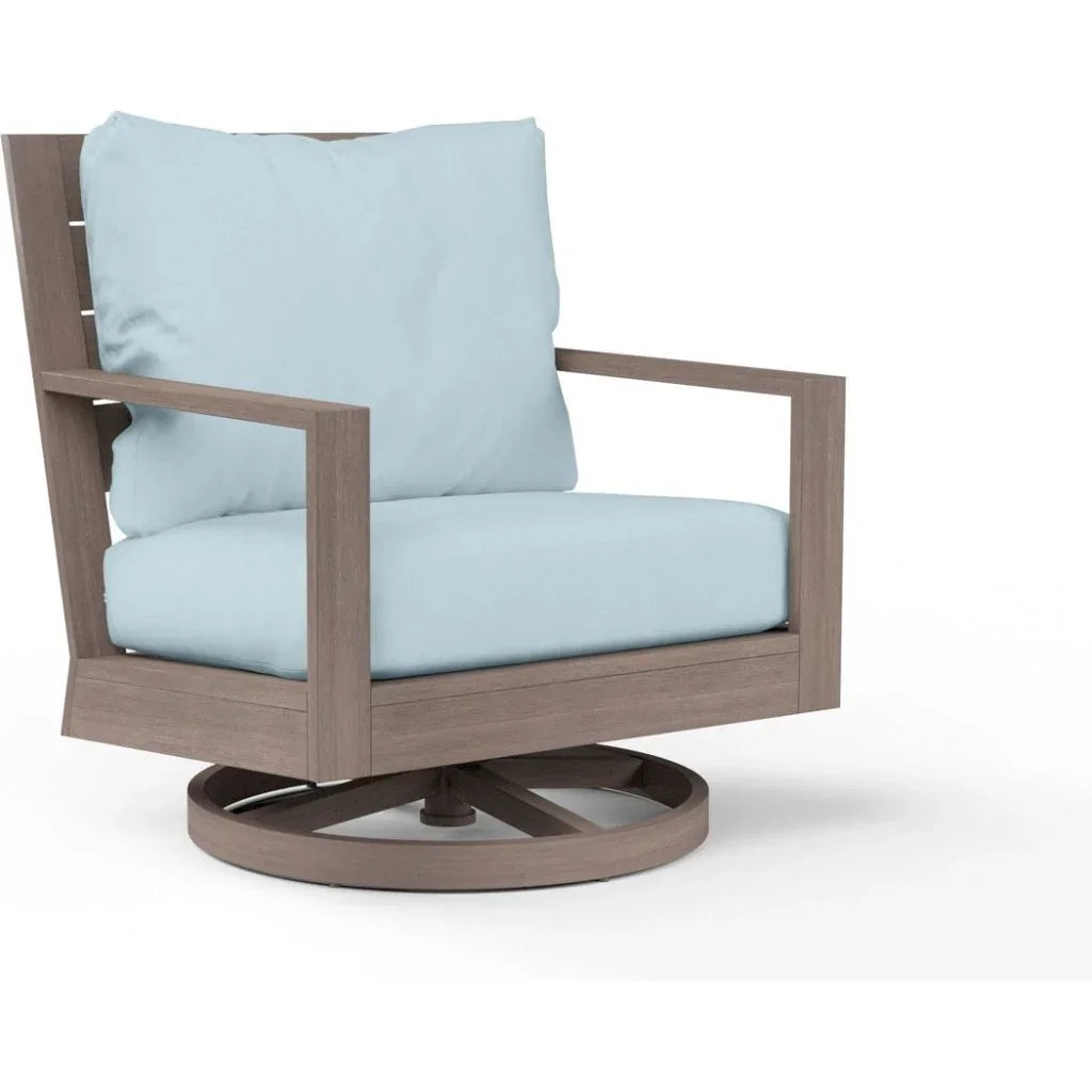Laguna Sunbrella Swivel Outdoor Club Rocker