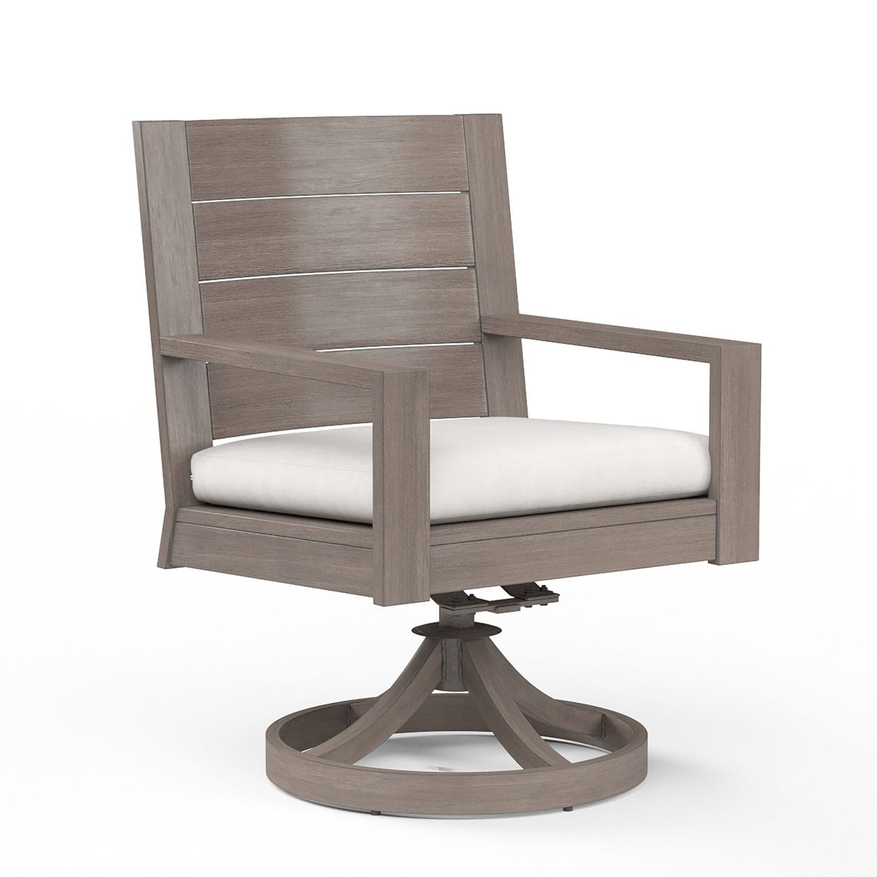 Laguna Swivel Outdoor Dining Chair 2PC -- view 11