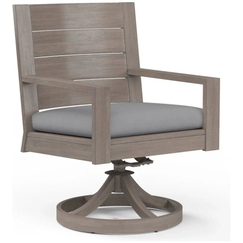 Laguna Swivel Outdoor Dining Chair 2PC -- view 9