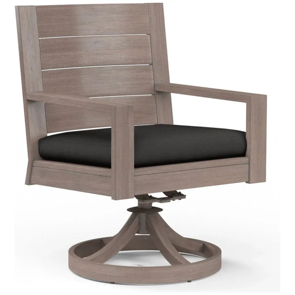 Laguna Swivel Outdoor Dining Chair 2PC -- view 10