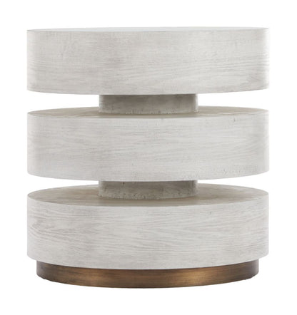 Zuo Modern Laha Wooden White Side Table