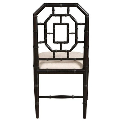 Lahara Linen Upholstered Armless Side Chair