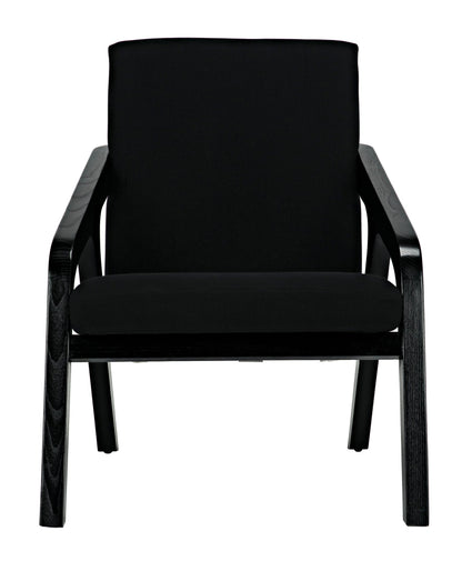 Lamar Chair, Charcoal Black-Accent Chairs-Noir-Sideboards and Things