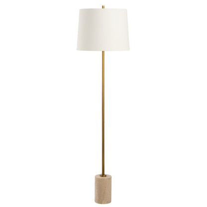Lambeth Contemporary Floor Lamp-Floor Lamps-Chelsea House-Light Brown-LOOMLAN