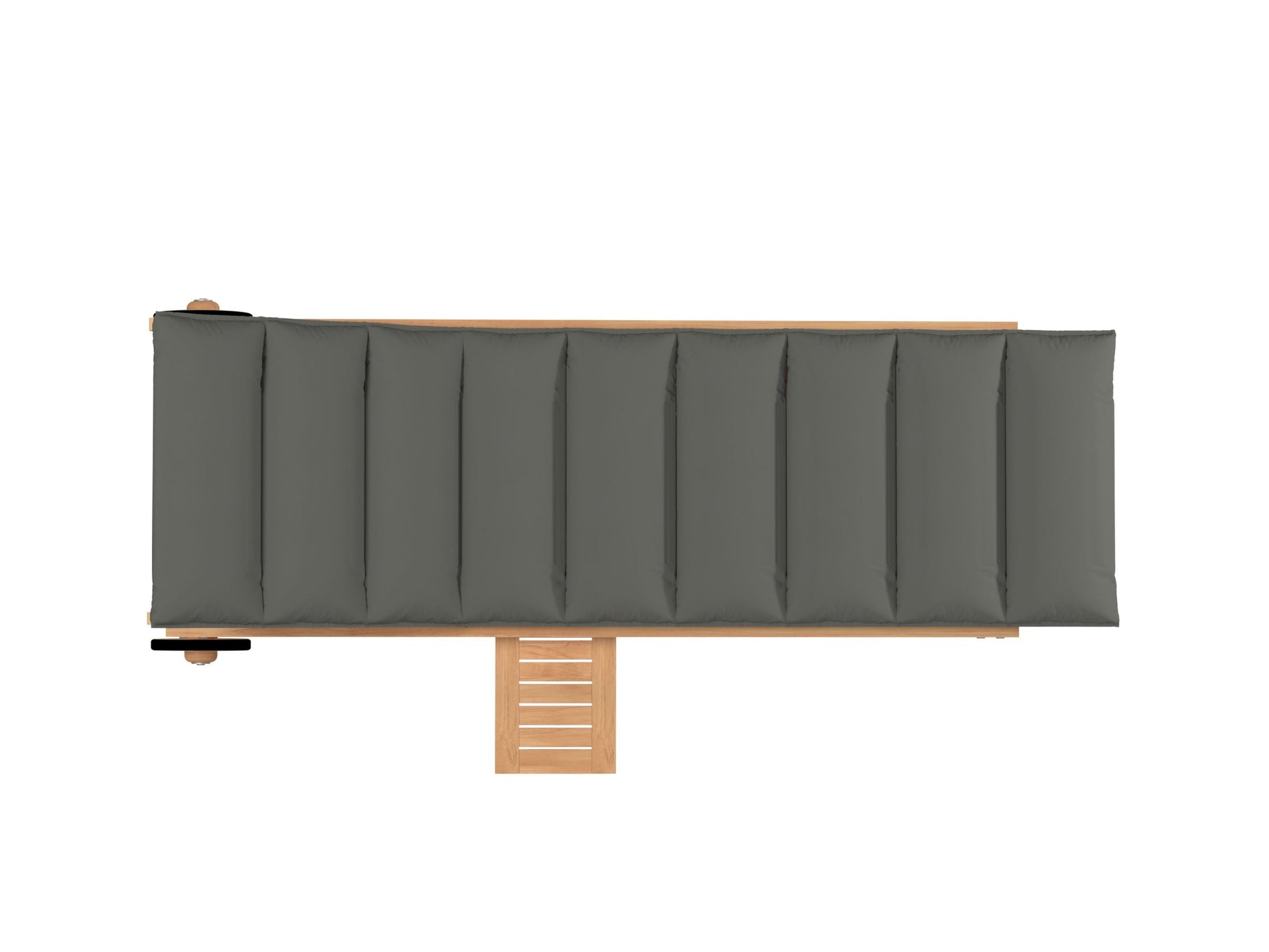 HiTeak Lance Teak Outdoor Sunlounger with Sunbrella Cushions