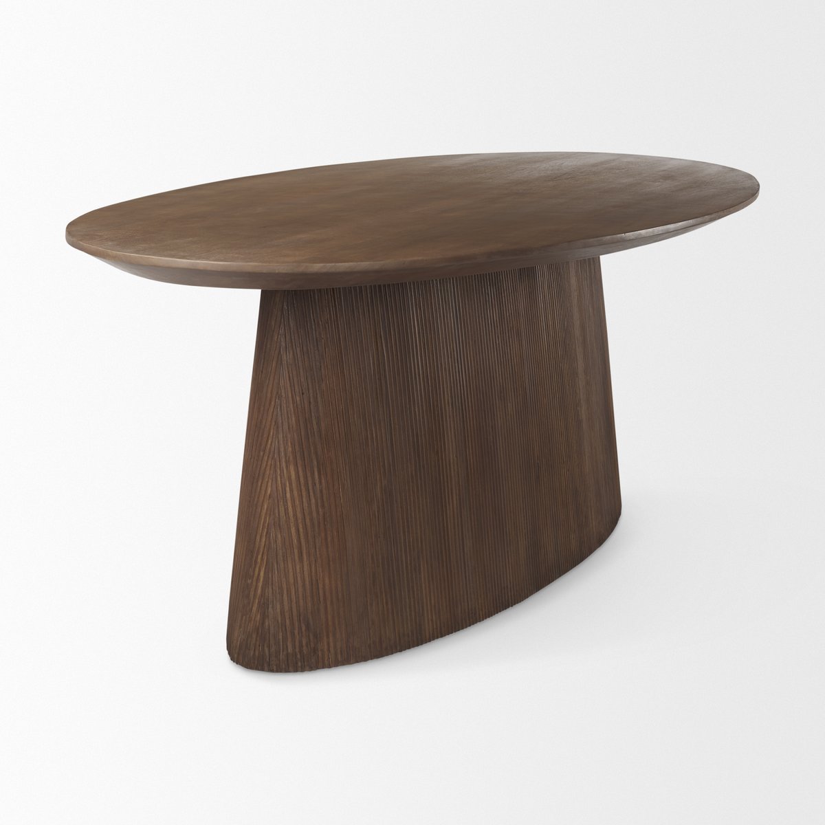 Mercana Lance Wooden Oval Dining Table