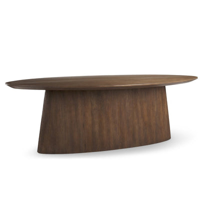 Mercana Lance Wooden Oval Dining Table