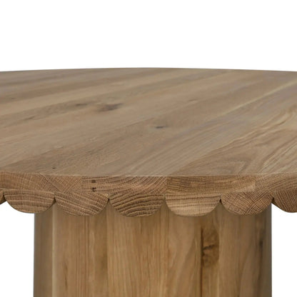 Lane Natural Wood Round Dining Table-Dining Tables-Noir-Sideboards and Things