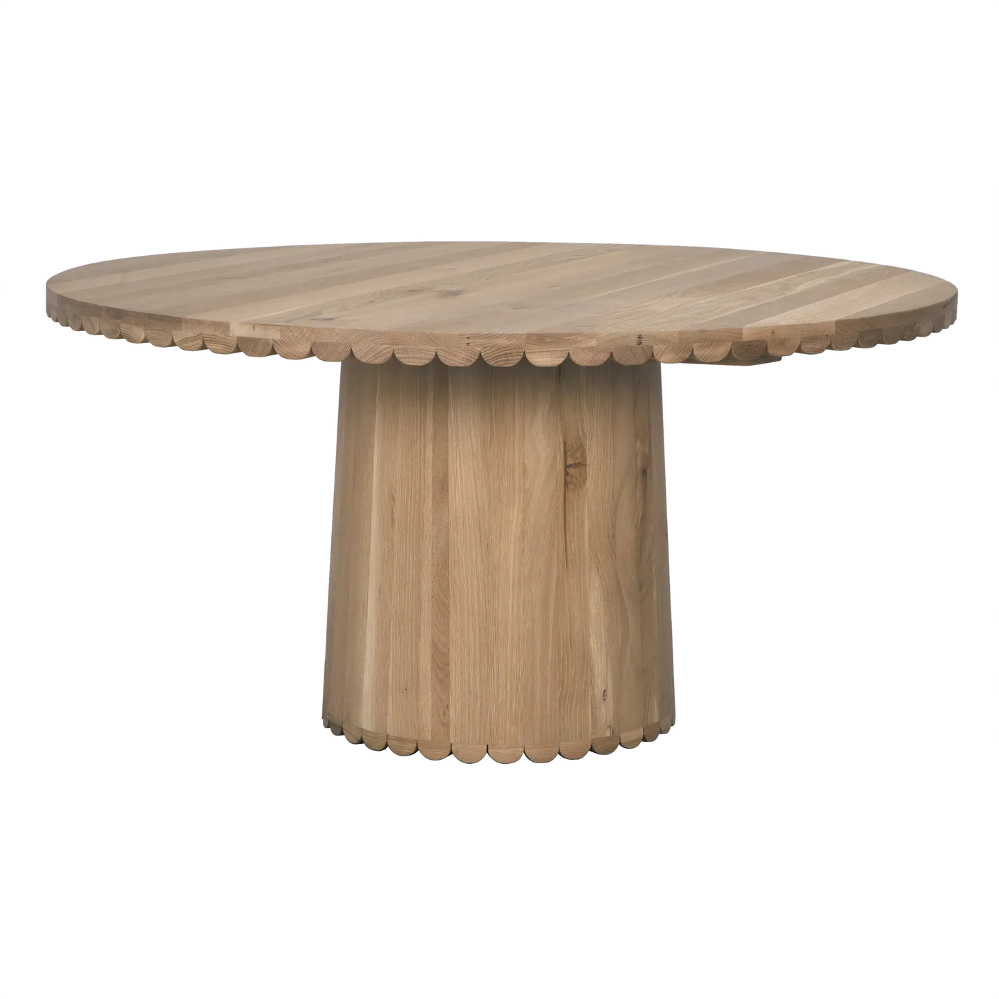 Lane Natural Wood Round Dining Table-Dining Tables-Noir-Sideboards and Things