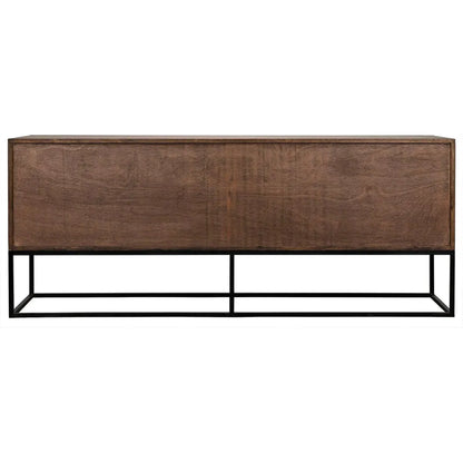 Noir Lanon Wood Steel Base Sideboard