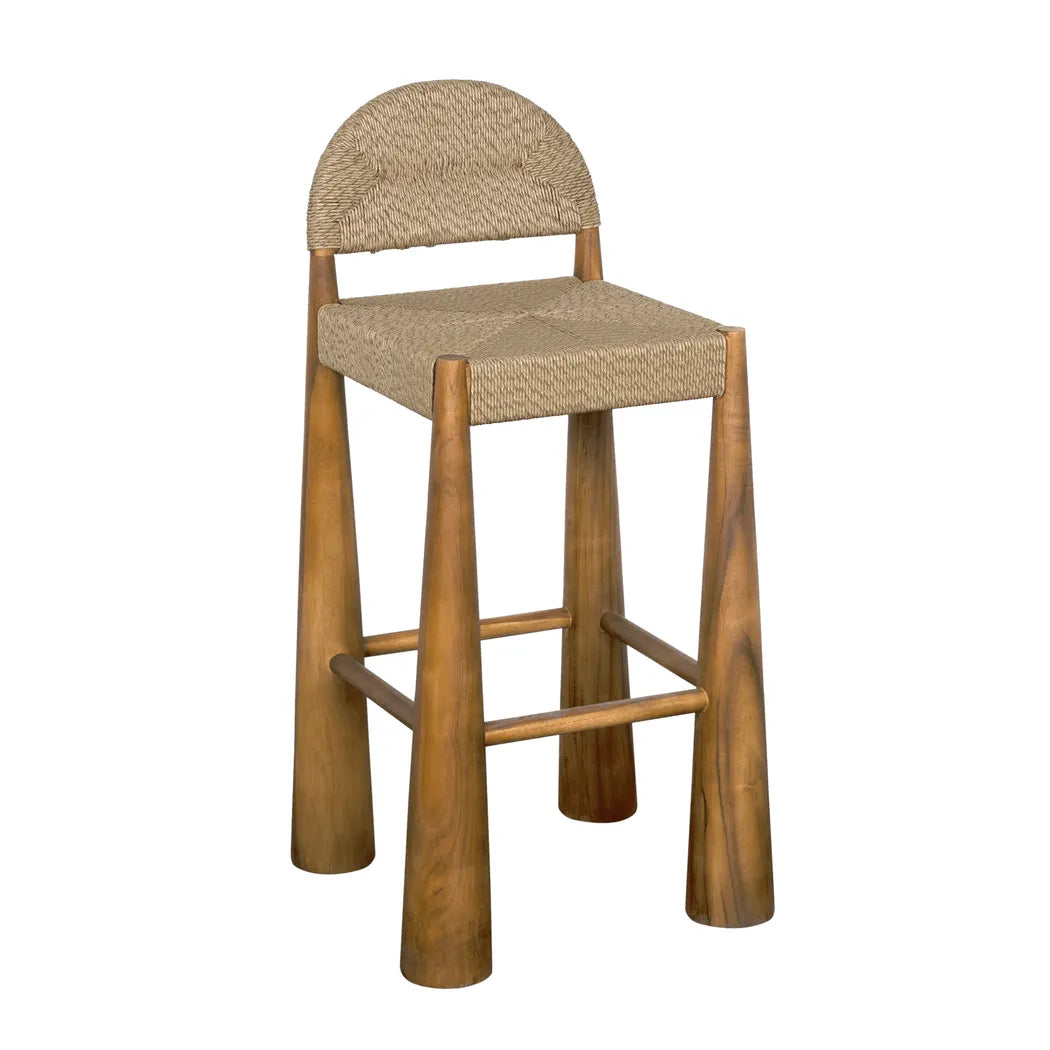 Laredo Teak Wood Bar Stool