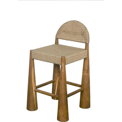 Laredo Teak Wood Counter Stool