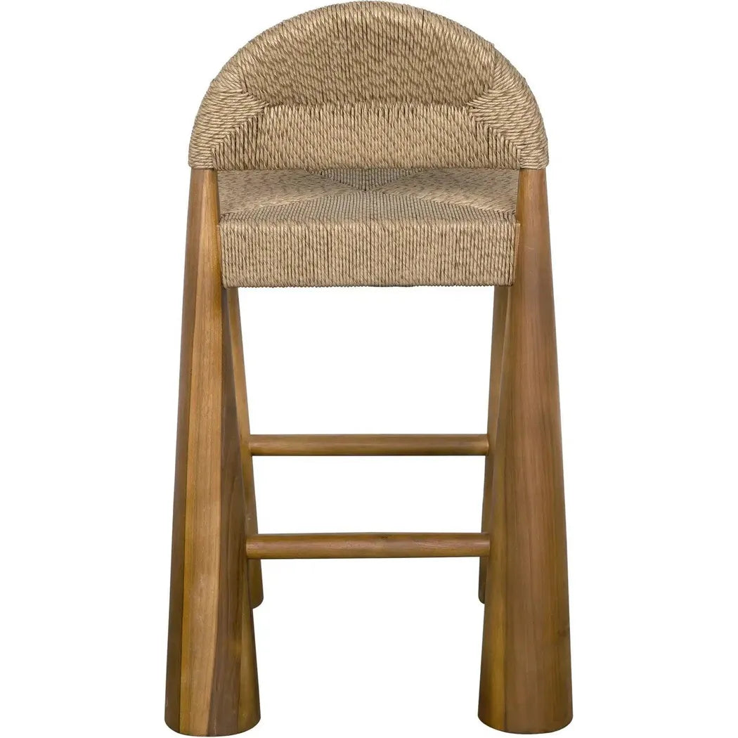 Laredo Teak Wood Counter Stool