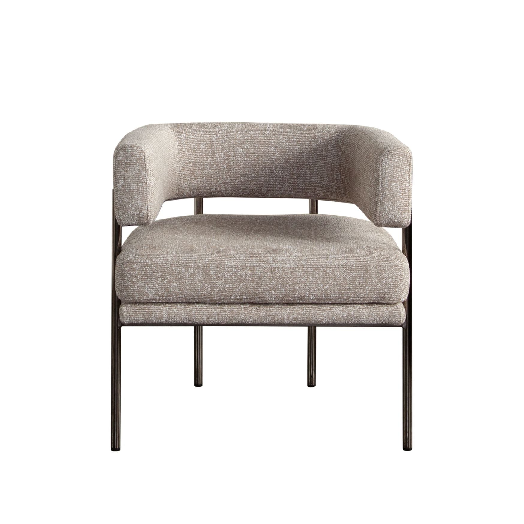 Diamond Sofa Lark Wheat Fabric Dining Chair 2PC