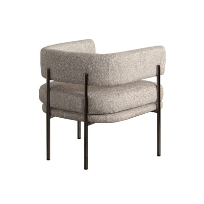 Diamond Sofa Lark Wheat Fabric Dining Chair 2PC