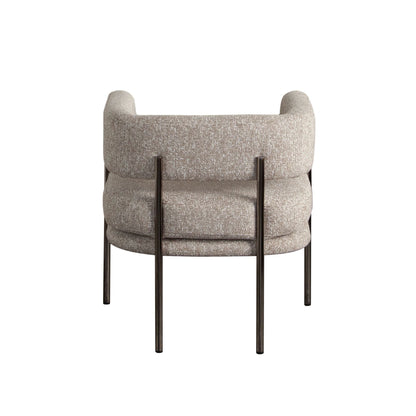 Diamond Sofa Lark Wheat Fabric Dining Chair 2PC