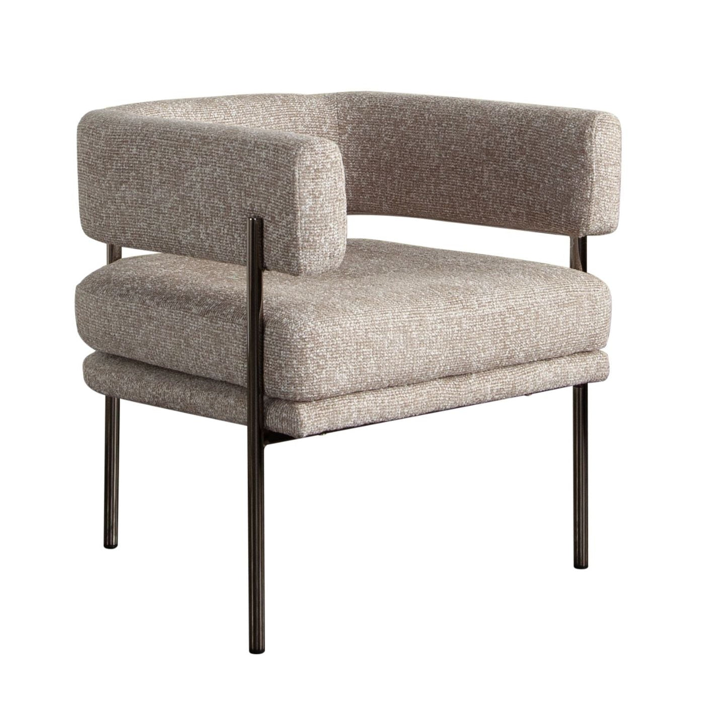 Diamond Sofa Lark Wheat Fabric Dining Chair 2PC