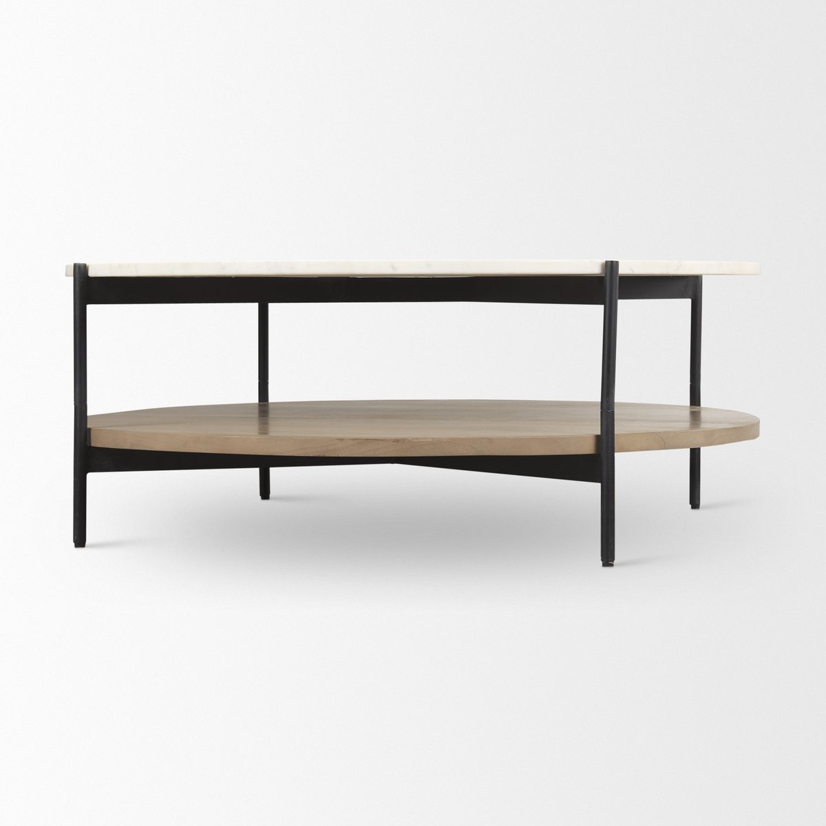 Mercana Larkin Two-Tier Round Coffee Table