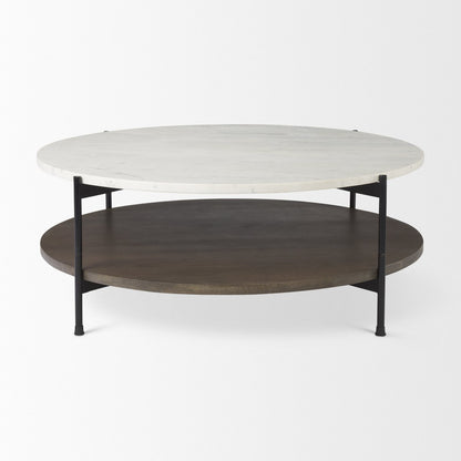 Mercana Larkin Two-Tier Round Coffee Table