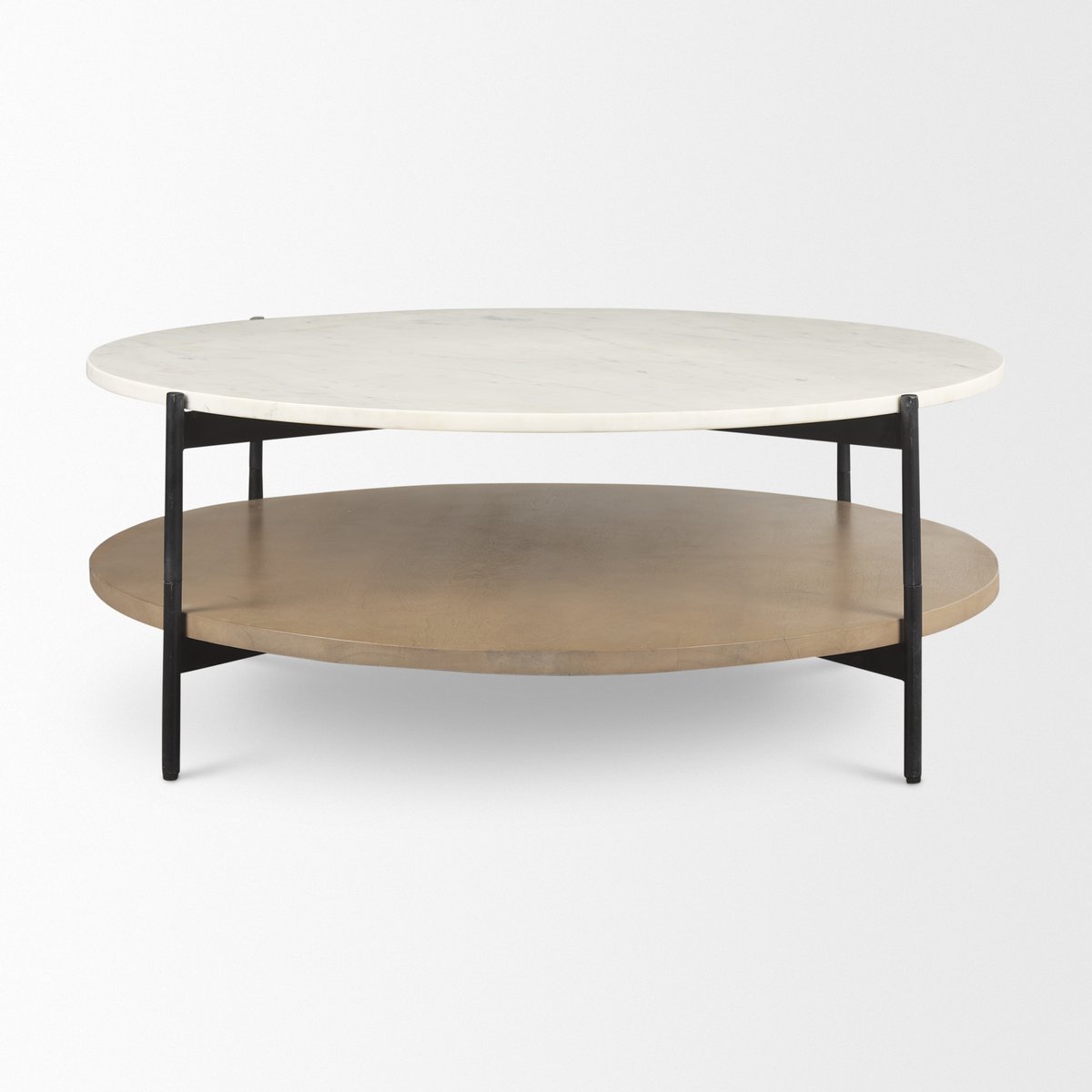 Mercana Larkin Two-Tier Round Coffee Table