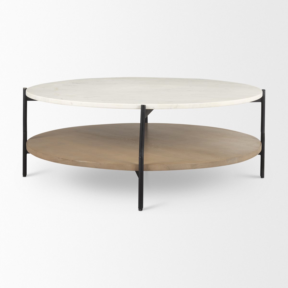 Mercana Larkin Two-Tier Round Coffee Table