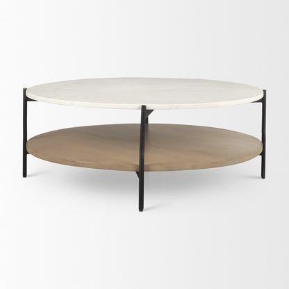 Mercana Larkin Two-Tier Round Coffee Table