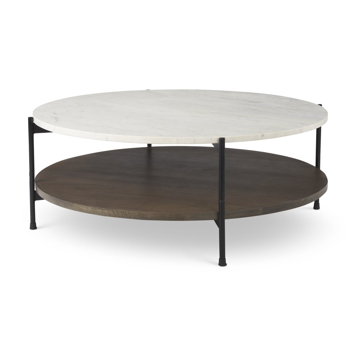 Mercana Larkin Two-Tier Round Coffee Table