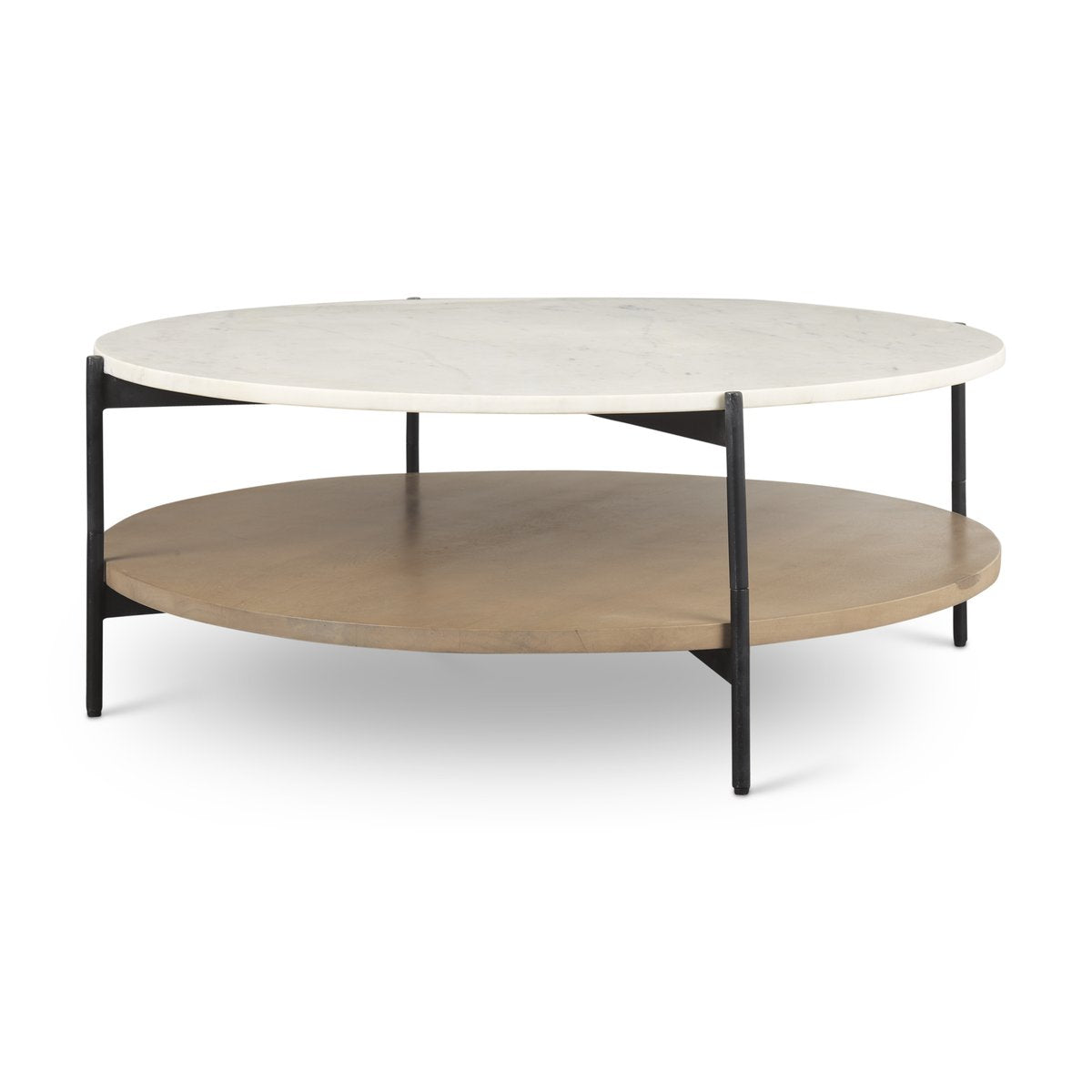 Mercana Larkin Two-Tier Round Coffee Table