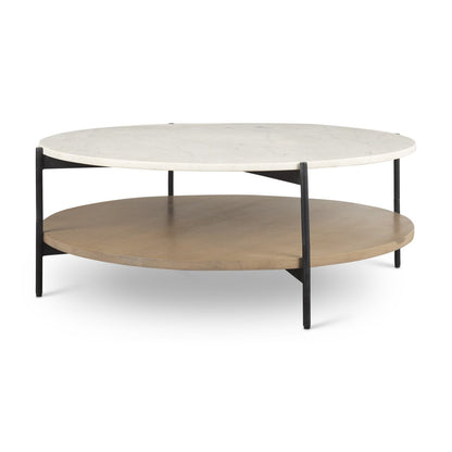 Mercana Larkin Two-Tier Round Coffee Table