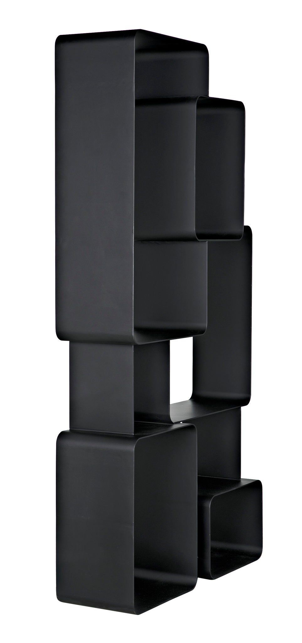 Larra Bookcase-Bookcases-Noir-Sideboards and Things