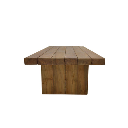 Artesia Lars Natural Wooden Patio Coffee Table