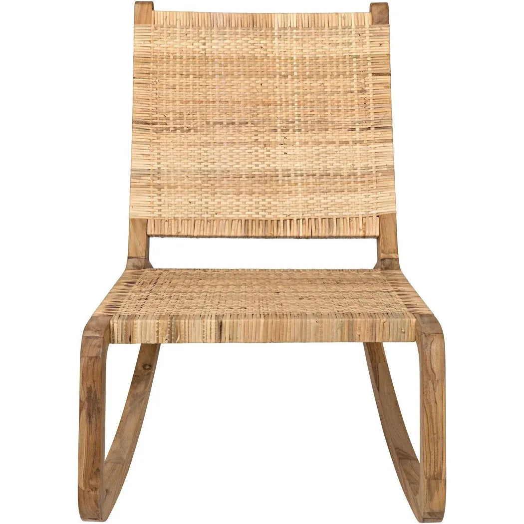 Las Palmas Natural Teak Wood Chair Woven