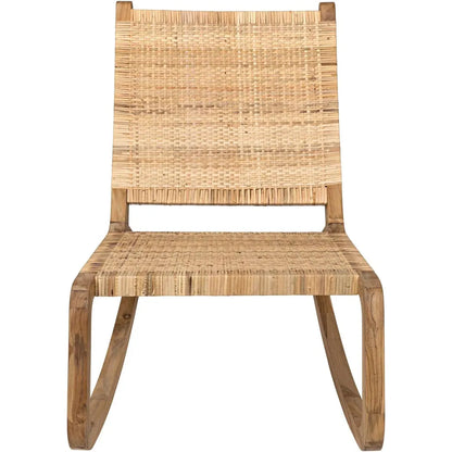 Las Palmas Natural Teak Wood Chair Woven