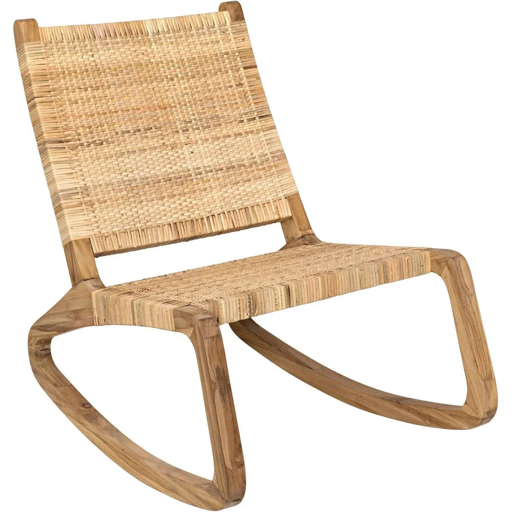 Las Palmas Natural Teak Wood Chair Woven
