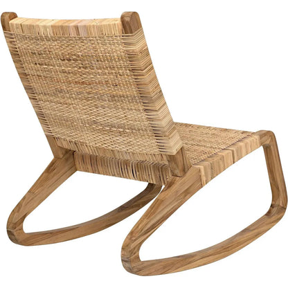 Las Palmas Natural Teak Wood Chair Woven