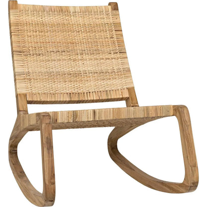 Las Palmas Natural Teak Wood Chair Woven