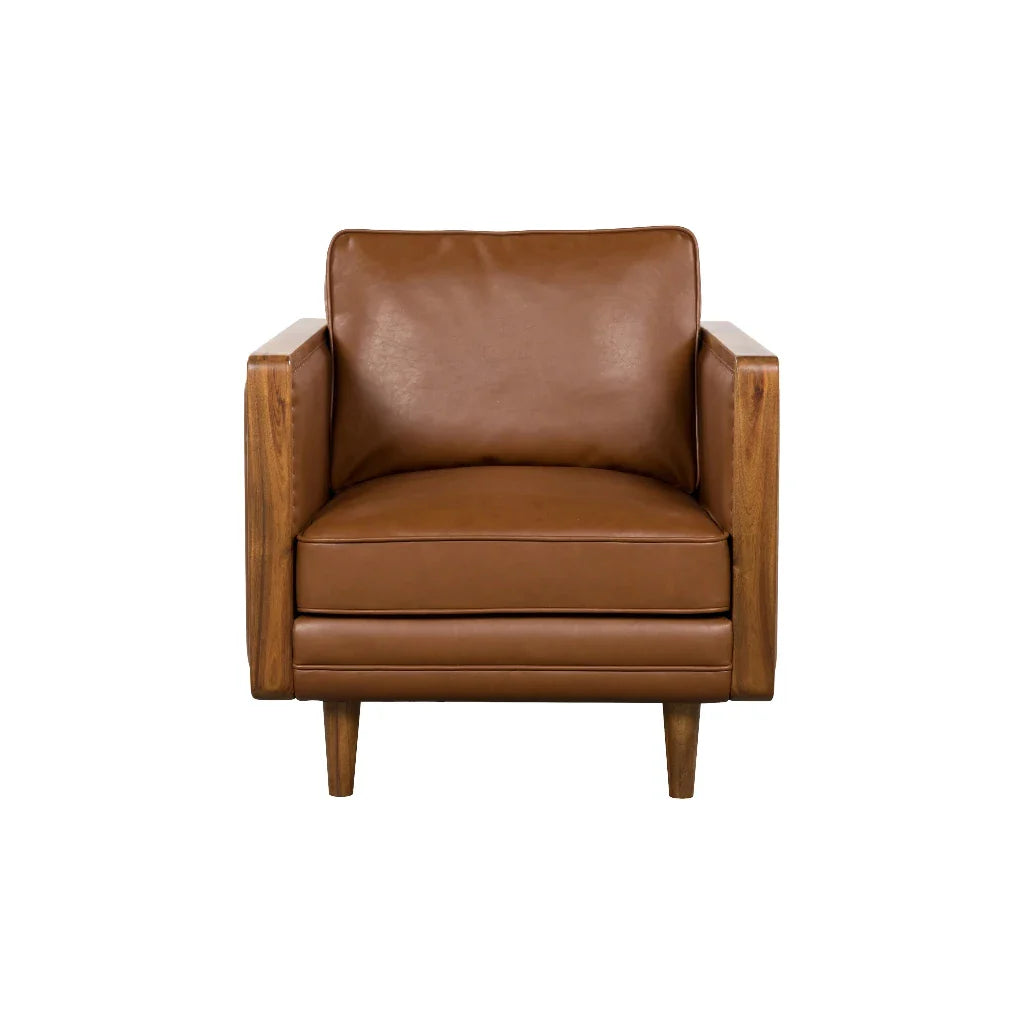 Las Vegas Mandalay Leather Club Chair