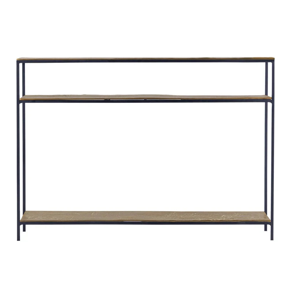 Lathi Brass Antique Modern Style Console Table