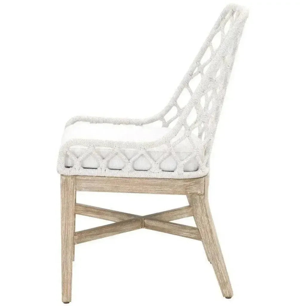 Essentials For Living Lattis Olefin Fabric Outdoor Dining Chair