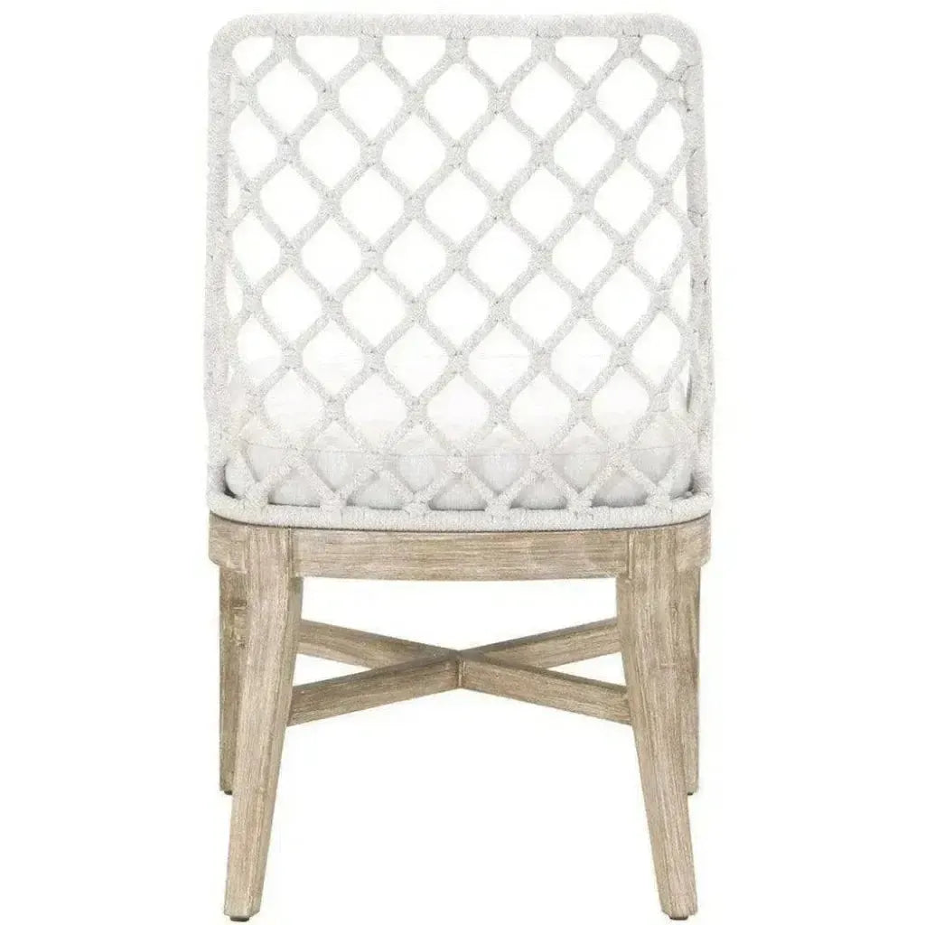 Essentials For Living Lattis Olefin Fabric Outdoor Dining Chair