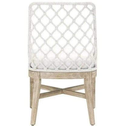 Essentials For Living Lattis Olefin Fabric Outdoor Dining Chair