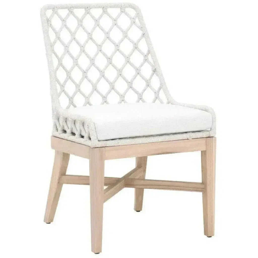 Essentials For Living Lattis Olefin Fabric Outdoor Dining Chair