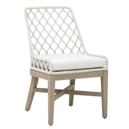 Essentials For Living Lattis Olefin Fabric Outdoor Dining Chair