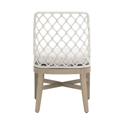 Essentials For Living Lattis Olefin Fabric Outdoor Dining Chair