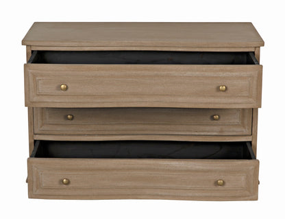 Lauren Wood Dresser-Dressers-Noir-Sideboards and Things