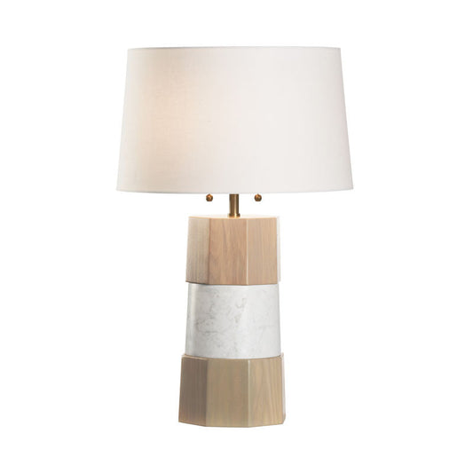 Wildwood Laurence Carrera Marble Made Table Lamp