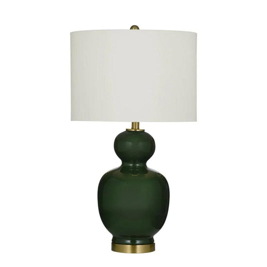 Bassett Mirror Layla Green Ceramic Table Lamp