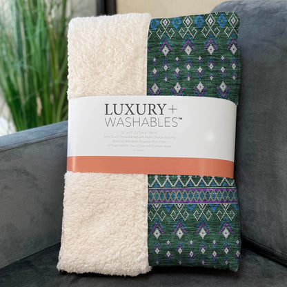 Addison Rugs Lazy Rivers Green Washable Indoor-Outdoor Rug
