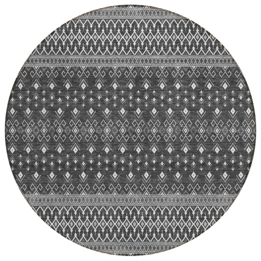 Addison Rugs Lazy Rivers Grey Washable Indoor-Outdoor Rug